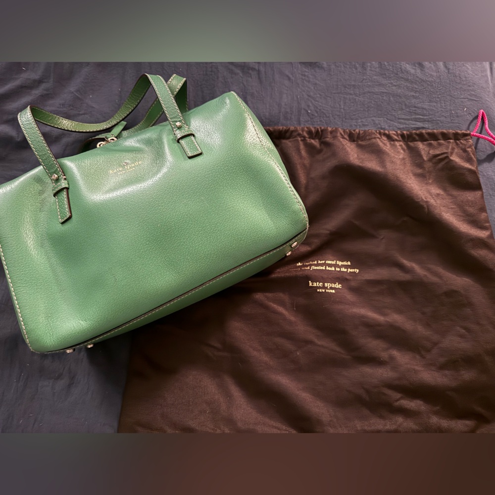 Gently used leather Kate Spade bag.